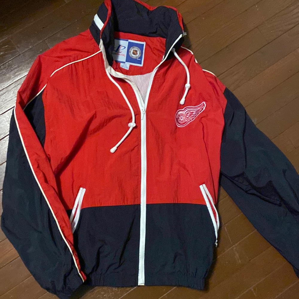 Vintage Red Wings Licensed Jacket - Size M